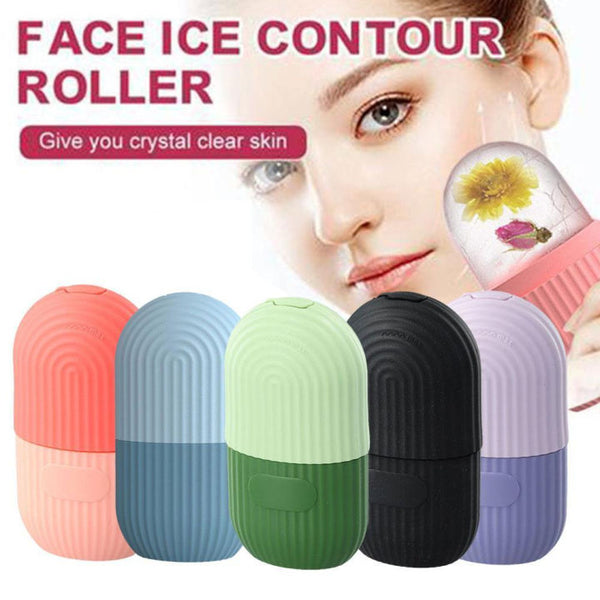 Reusable Facial Ice Roller for Face & Body || Shrinks Pores, Soothes Skin, Enhances Glow