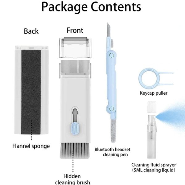 7-in-1 Electronic Cleaning Set/Multi-Functional Cleaning Kit