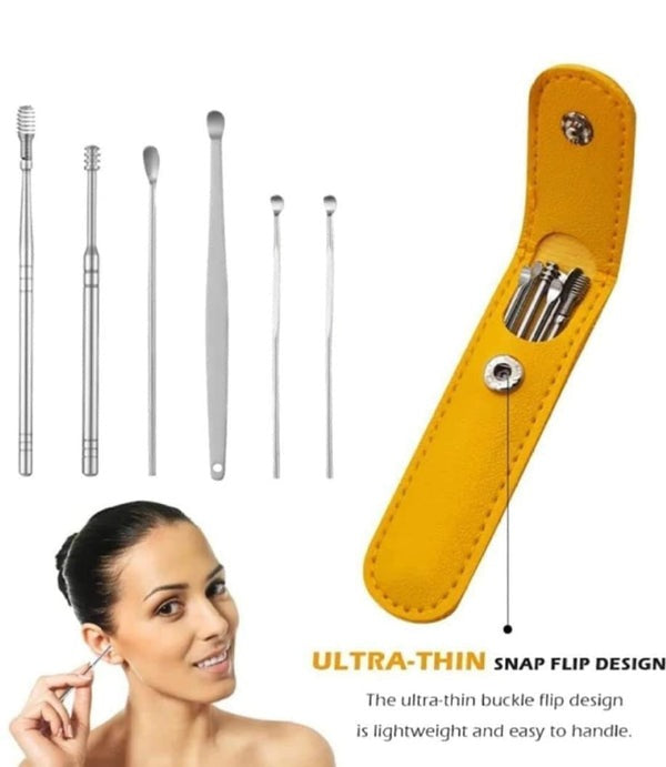6-Piece Ear Wax Cleaning Kit -